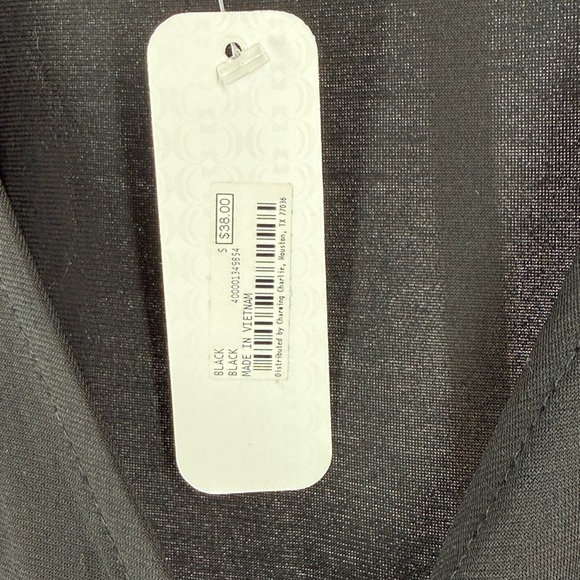 NEW Charming Charlie Wrap Style Midi Dress - Black - Small - Picture 12 of 12